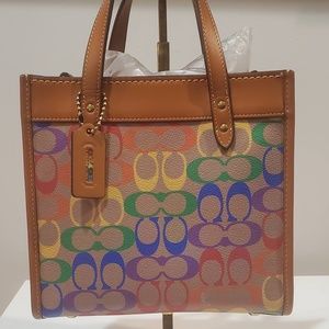 SOLD - Coach PRIDE Field Tote 22
